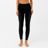 Baking & Pet Kft Varrás nélküli magas derekú sport leggings,extrán rugalmas - FlowCurve