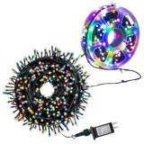 Baking & Pet Kft Vezetékes LED fényfüzér 30m – 140 db színes égő