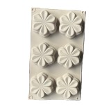 Baking & Pet Kft Virág mintás szilikon mousse forma-6 részes
