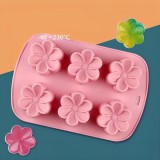 Baking & Pet Kft Virág szirom szilikon mousse forma-6 részes