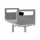 Bakker Elkuizen BakkerElkhuizen BE Biztonsági képernyő fal Akril Világosszürke (BNESSSALGYD60)