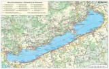 Balaton régió falitérkép (fémléces) - Stiefel
