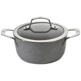 Ballarini 75002-829-0 Salina, 4.7L, 24cm, Tapadásmentes, Üveg Fedeles, Szürke edény