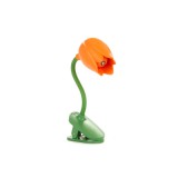 BALVI 28088 Tulipán könyvlámpa, narancssárga