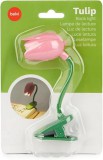 BALVI 28089 Tulipán könyvlámpa, rózsaszín