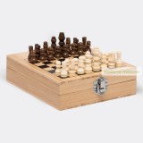 BAMBOO CHESS boros szett sakkjátékkal