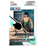Bandai Anime Heroes One Piece - Roronoa Zoro Three Sword gyűjthető anime figura 17cm (AH37052)