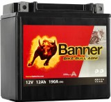 Banner Bike Bull YTX14-BS 12V 12Ah 200 A bal+