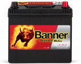 Banner Power Bull 12 V 60 Ah 510 A jobb + P6068 akkumulátor