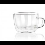 BANQUET Doblo Cappuccino duplafalú üvegbögre, 310 ml (A26408)