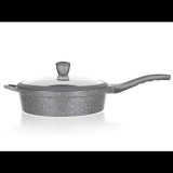 Banquet Mély serpenyő GRANITE 28 cm, fedővel (A15376)