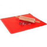 Banquet Szilikon gyúrólap 50 × 40 cm, Culinaria Red