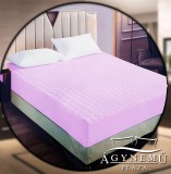 Baoly Gumis matracvédő lepedő 140x200 cm, Rózsaszín