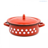 Bara&Bara ZOMÁNCOZOTT LÁBAS FEDŐVEL 5,5 LITERES 13+39/28