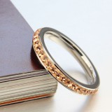 Barack kristály gyűrű