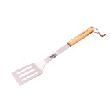 Barbecook BC-ACC-7071 rozsdamentes acél forgató lapát, gumifa nyél, 100% FSC, 46cm