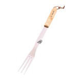 Barbecook BC-ACC-7072 rozsdamentes acél grill villa, gumifa nyél, 100% FSC, 46cm