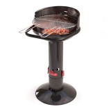 Barbecook BC-CHA-1008 Loewy 50 zománcozott faszenes grill, fekete, 47,5cm átmérő