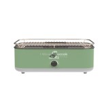 Barbecook BC-ELE-1002 E-Carlo elektromos asztali grill, zöld, 42,5x33x16,5cm
