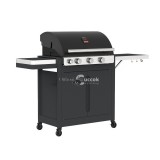Barbecook BC-GAS-2036 Stella 3201 gázgrill, tárolóval, oldalégővel, 174x59x119cm