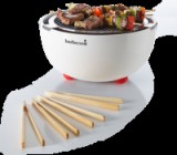 Barbecook faszenes asztali grill Joya White