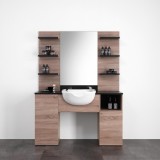 Barber1 állomás laminált tölgy színben XS375260