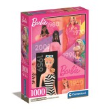 Barbie 65 év 1000db-os Compact puzzle 50x70cm - Clementoni