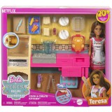 Barbie és Teresa: Álomkonyha játékszett - Mattel