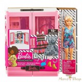 Barbie Fashionista ruhásszekrény babával (GBK12)