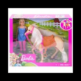 Barbie lovas szett babával - Mattel