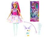 Barbie: Touch of Magic tündérbaba mesebeli ruhában kisállattal és kiegészítőkkel- Mattel