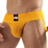 Barcode Berlin Sergey basic – prémium sárga jockstrap