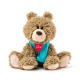 Bariboo borzos maci plüssfigura sállal 25cm - Lumpin