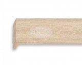 Base 2 sínes tölgy színű előlapos fa karnis oldalfalra