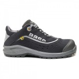 BASE-Portwest fekete BASE Be-Style munkavédelmi cipő S1P ESD SRC 43 méretű - B0886BKG43