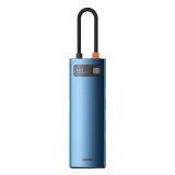 Baseus adapter 8 az 1-ben USB-C hub 3x USB 3.0 + HDMI + USB-C PD 4K HD (WKWG000103) (WKWG000103)