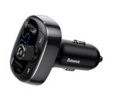 BASEUS bluetooth FM transmitter autós töltő 2 USB aljzat (36W, PD gyorstöltő, microSD kártyaolvasó)