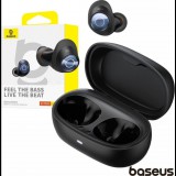 Baseus BOWIE MA20 PRO bluetooth fülhallgató SZTEREO (v5.3, TWS, aktív zajszűrő, mikrofon, IPX6 + töltőtok) FEKETE (A00063400113-00) (6932172652517)