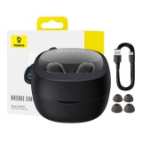 Baseus Bowie WM02 OS TWS fülhallgató fekete (NGTW370201) (NGTW370201)