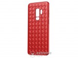 Baseus BV telefonvédő gumi/szilikon tok Samsung Galaxy S9 (SM-G960) készülékhez, piros