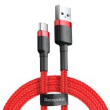 Baseus Cafule 2A USB-USB-C Cable 2m Red CATKLF-C09