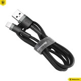 Baseus Cafule Lightning Cable 1,5A 2m Black CALKLF-CG1