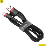 Baseus Cafule Lightning Cable 1,5A 2m Black/Red CALKLF-C19