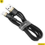 Baseus Cafule Lightning Cable 1m Black CALKLF-BV1