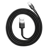 Baseus Cafule lightning Cable 2,4A 1m Black CALKLF-BG1