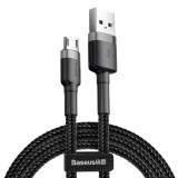 Baseus Cafule USB-A - Micro-USB kábel 0.5m szürke-fekete (CAMKLF-AG1) (CAMKLF-AG1)