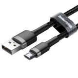 Baseus Cafule USB-A - MicroUSB kábel 2.4A, 1m fekete-szürke (CAMKLF-BG1)