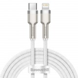 Baseus Cafule USB-C-Lightning töltőkábel, PD, 20 W, 2m, fehér (CATLJK-B02) (CATLJK-B02)