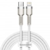Baseus Cafule USB-C-Lightning töltőkábel, PD, 20 W, 2m, fehér (CATLJK-B02) (CATLJK-B02) - Adatkábel