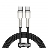 Baseus Cafule USB-C töltőkábel, 100 W, 1m, fekete (CATJK-C01) (CATJK-C01) - Adatkábel